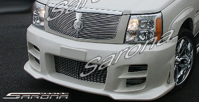 Custom Cadillac Escalade Front Bumper  SUV/SAV/Crossover (2002 - 2006) - $590.00 (Part #CD-007-FB)